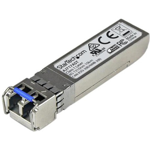 StarTech.com HPE AJ717A Compatible SFP+ Module - 8G Fiber Channel WW - 8GE Gigiabit Ethernet SFP+ 8GbE Single Mode Fiber Transceiver 10km AJ717AST