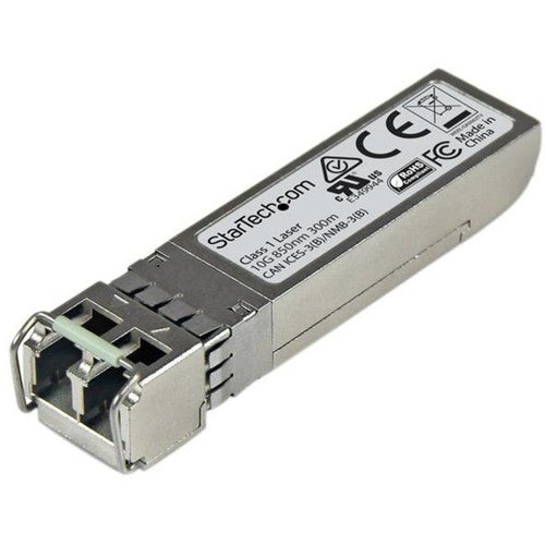 StarTech.com Juniper SFPP-10GE-SR Compatible SFP+ Module - 10GBASE-SR - 10GE SFP+ 10GbE Multimode Fiber MMF Optic Transceiver - 300m DDM SFPP10GESRST