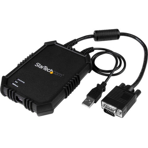 StarTech.com Laptop to Server KVM Console - Rugged USB Crash Cart Adapter with File Transfer and Video Capture NOTECONS02X