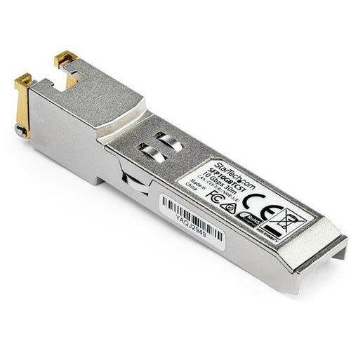 StarTech.com Cisco SFP-10GB-TC Compatible SFP+ Module - 10GBASE-T - 10GE Gigabit Ethernet SFP+ SFP to RJ45 Cat6/Cat5e Transceiver - 30m SFP10GBTCST