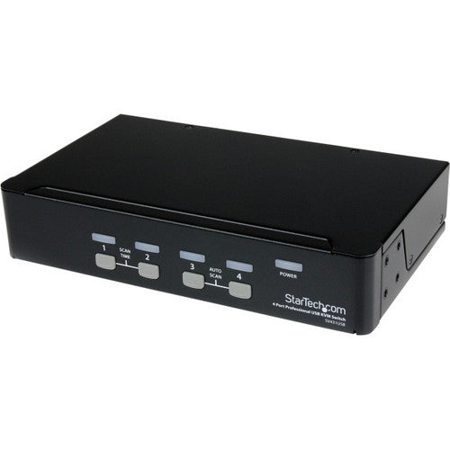 StarTech.com StarTech.com StarView SV431USB - KVM switch - USB - 4 ports - 1 local user - USB - 1U SV431USB