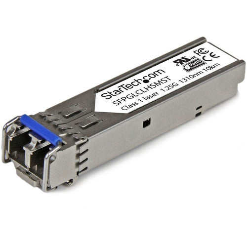 Module SFP compatible StarTech.com Cisco GLC-LH-SM - 1000BASE-LX/LH - Émetteur-récepteur SFP Gigabit Ethernet 1GE - 10 km SFPGLCLHSMST