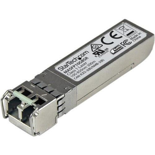 StarTech.com Cisco Meraki MA-SFP-10GB-SR Comp. Module SFP+ - 10GBASE-SR - Émetteur-récepteur optique MMF fibre multimode Gigabit Ethernet 10GbE MASFP10GBSR