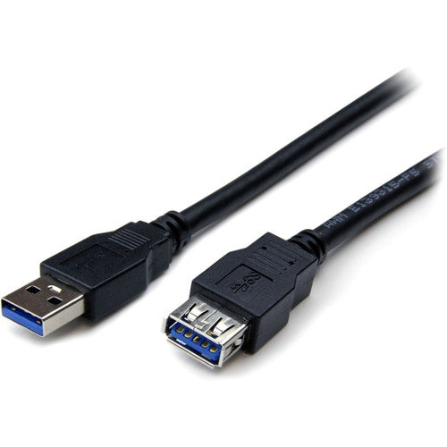 StarTech.com 6 ft Black SuperSpeed USB 3.0 Extension Cable A to A - M/F USB3SEXT6BK