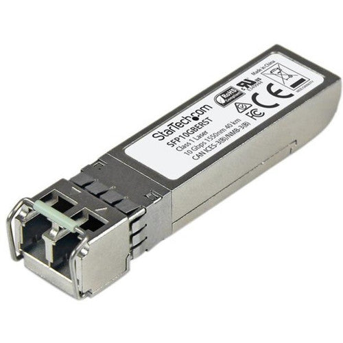 StarTech.com MSA Uncoded SFP+ Module - 10GBASE-ER - 10GE Gigabit Ethernet SFP+ 10GbE Single Mode Fiber (SMF) Optic Transceiver - 40km DDM SFP10GBERST