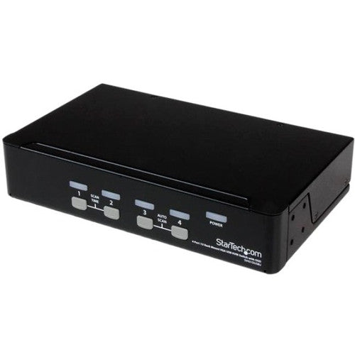 StarTech.com Commutateur KVM USB 4 ports 1U monté en rack avec OSD SV431DUSBU