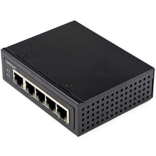StarTech.com Industrial 5 Port Gigabit PoE Switch 30W - Power Over Ethernet Switch - GbE POE+ Network Switch - Unmanaged - IP-30 IESC1G50UP