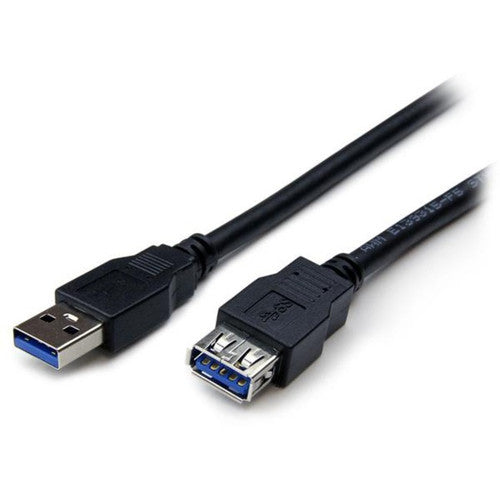 StarTech.com 2m Black SuperSpeed USB 3.0 Extension Cable A to A - M/F USB3SEXT2MBK