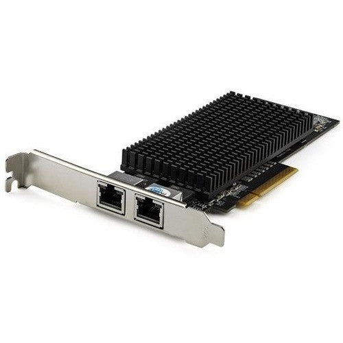 StarTech.com Carte adaptateur réseau PCIe 10G double port – Tehuti TN4010 10GBASE-T PCI Express 10GbE Multi Gigabit Ethernet 5 vitesses NIC 2 ports ST10GSPEXNDP