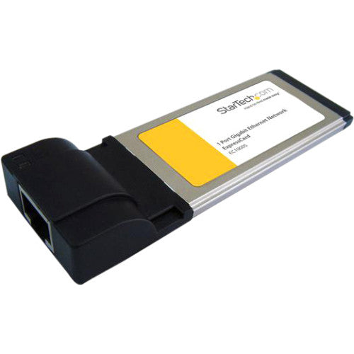 StarTech.com ExpressCard Gigabit Ethernet Network Adapter Card EC1000S