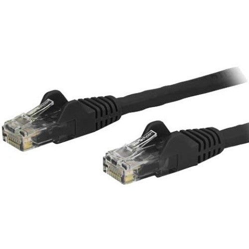 StarTech.com 14ft CAT6 Ethernet Cable - Black Snagless Gigabit - 100W PoE UTP 650MHz Category 6 Patch Cord UL Certified Wiring/TIA N6PATCH14BK