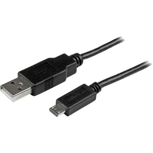 StarTech.com Câble de charge et de synchronisation micro-USB de 3 m de long M/M - USB 2.0 A vers micro USB - 24 AWG USBAUB3MBK