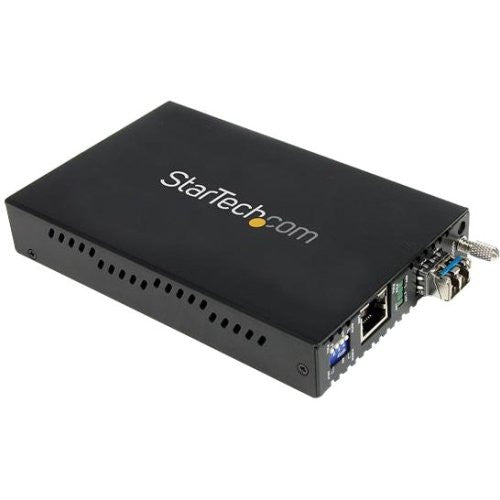 StarTech.com 1000 Mbps Gigabit Single Mode Fiber Media Converter LC 40 km ET1000S40LC2