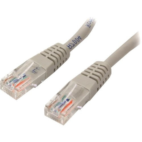 StarTech.com Câble de brassage RJ45 UTP Cat 5e moulé gris Cat5e de 1,5 m - Cordon de brassage de 1,5 m M45PATCH5GR