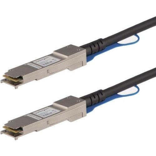 StarTech.com StarTech.com Câble à connexion directe QSFP+ vers QSFP+ de 3 m pour Juniper QFX-QSFP-DAC-3M 40GbE QSFP+ DAC en cuivre 40 Gbit/s Twinax passif QFXQSFPDAC3M