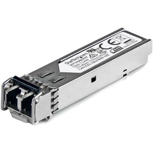 StarTech.com MSA Uncoded SFP Module - 100BASE-ZX - 100Mb Ethernet SFP 100MbE Single Mode Fiber (SMF) Optic Transceiver Module - 80km DDM SFP100BZXST