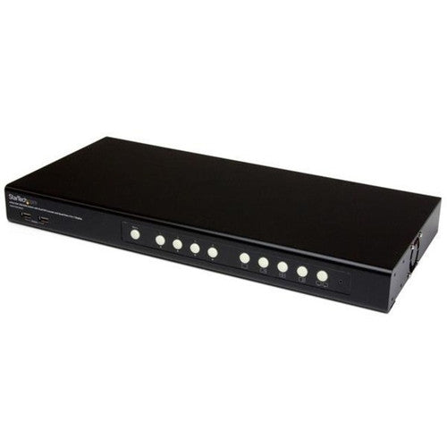 StarTech.com 4 Port DVI USB KVM Switch with Dual DVI Console and Quad-View 4-in-1 Display SV431DVIUAQV