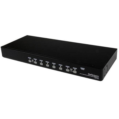 StarTech.com 8 Port 1U Rackmount USB KVM Switch with OSD SV831DUSBU