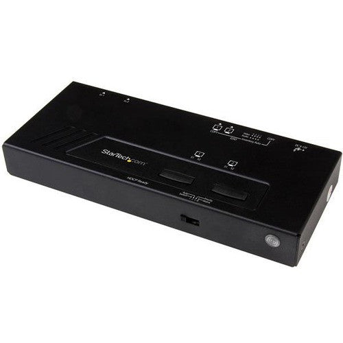 StarTech.com 2x2 HDMI Matrix Switch - 4K with Fast Switching, Auto-Sensing and Serial Control VS222HD4K