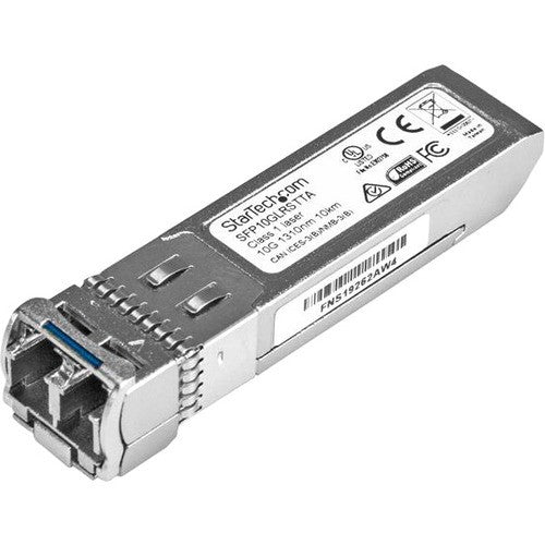 StarTech.com Cisco SFP-10G-LR-S Comp. Module SFP+ - 10GBASE-LR - Émetteur-récepteur optique SMF à fibre monomode SFP+ 10GbE Gigabit Ethernet 10GE SFP10GLRSTTA