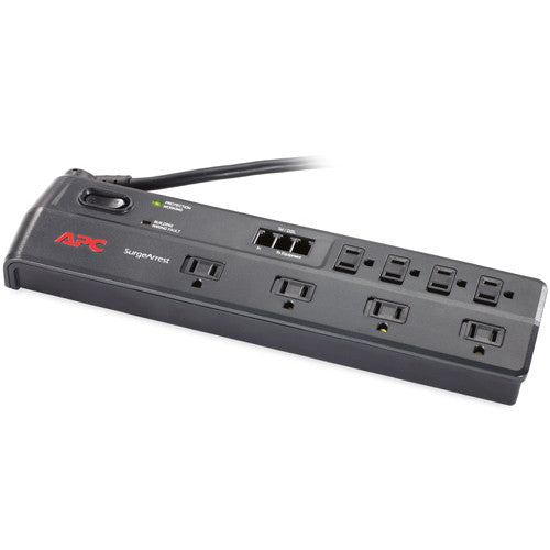 APC SurgeArrest Home/Office 8-Outlets Surge Suppressor P8T3-CN