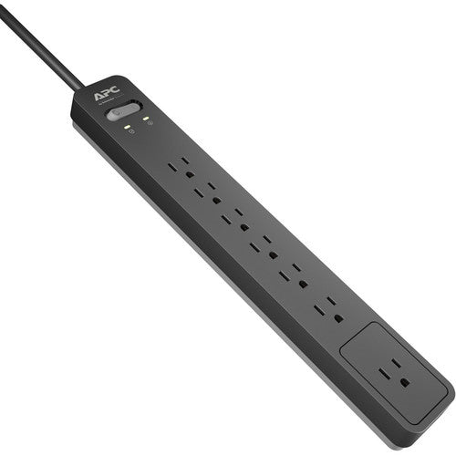 APC by Schneider Electric Essential SurgeArrest PE76, 7 Outlets, 6 Foot Cord, 120V PE76