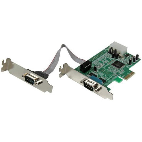 StarTech.com 2 Port Low Profile PCI Express Serial Card - 16550 PEX2S553LP