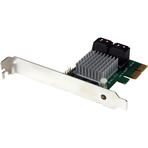 StarTech.com Carte contrôleur RAID 4 ports PCI Express 2.0 SATA III 6 Gbit/s avec hiérarchisation SSD HyperDuo PEXSAT34RH