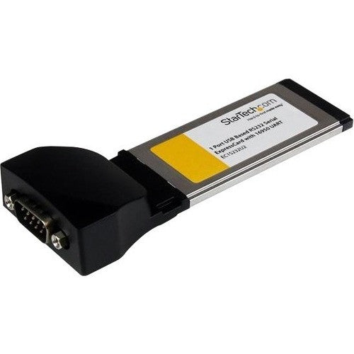 StarTech.com Carte adaptateur série ExpressCard 1 port vers RS232 DB9 avec 16950 - Basé sur USB EC1S232U2