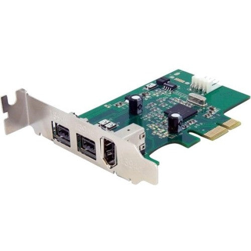 StarTech.com 3 Port 2b 1a Low Profile 1394 PCI Express FireWire Card Adapter PEX1394B3LP