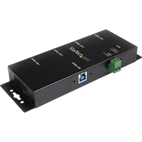 StarTech.com 4 Port Industrial USB 3.0 Hub - Mountable - Rugged USB Hub ST4300USBM