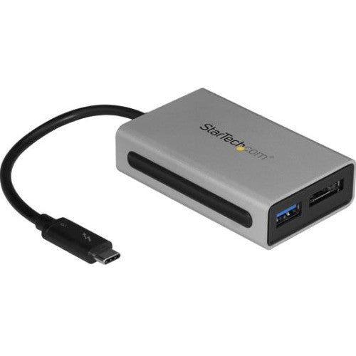 StarTech.com Thunderbolt 3 to eSATA Adapter with USB 3.1 (10Gbps) - USB C to USB Adapter - Thunderbolt 3 to USB 3.0 Hub (TB3ESATU31) TB3ESATU31