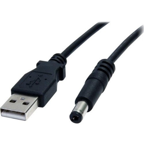 StarTech.com 2m USB to Type M Barrel Cable - USB to 5.5mm 5V DC Cable USB2TYPEM2M