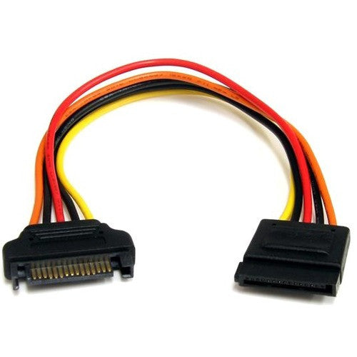 Star Tech.com 8in 15 pin SATA Power Extension Cable SATAPOWEXT8
