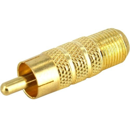 StarTech.com RCA to F Type Coaxial Adapter M/F RCACOAXMF