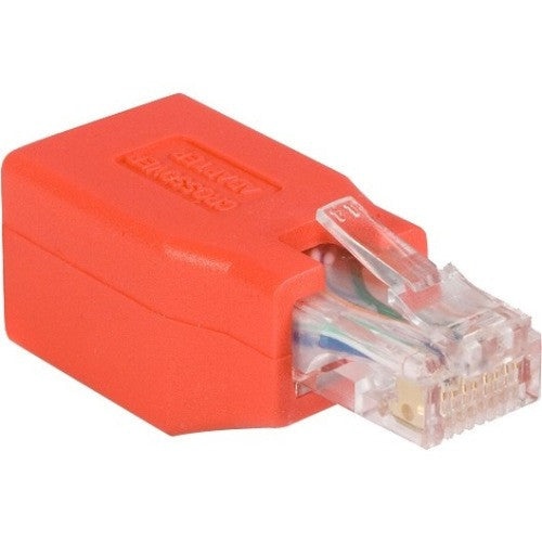 StarTech.com StarTech.com Crossover adapter - RJ-45 (M) - RJ-45 (F) - Gigabit - ( CAT 6 ) - red C6CROSSOVER