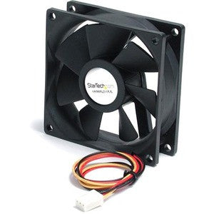 StarTech.com 80x25mm Ball Bearing Quiet Computer Case Fan w/ TX3 Connector - Fan Kit FAN8X25TX3L