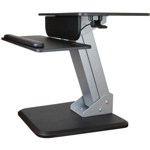 StarTech.com Height Adjustable Standing Desk Converter - Sit Stand Desk with One-finger Adjustment - Ergonomic Desk ARMSTS