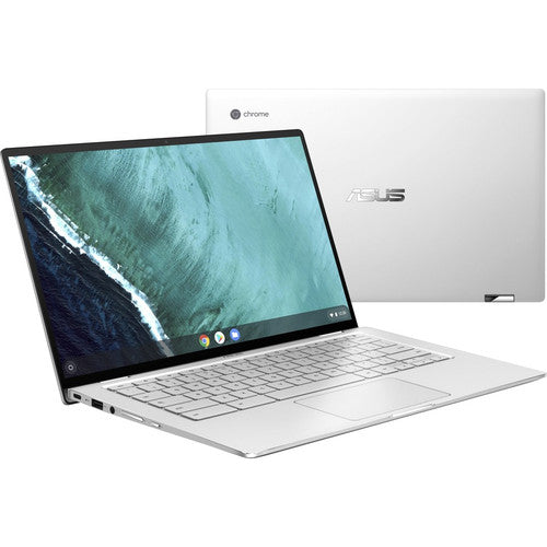 Asus Chromebook Flip C434TA-DSM4T 14" Touchscreen 2 in 1 Chromebook - 1920 x 1080 - Core M m3-8100Y - 4 GB RAM - 64 GB Flash Memory - Spangle Silver, Black C434TA-DSM4T