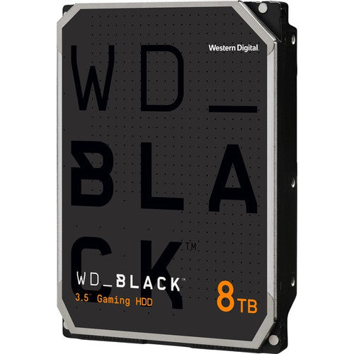 WD Black WD8001FZBX 8 TB Hard Drive - 3.5" Internal - SATA (SATA/600) WD8001FZBX