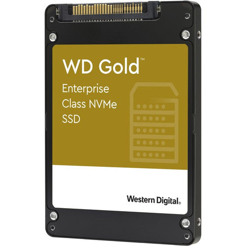 Disque SSD WD Gold WDS192T1D0D 1,92 To - Interne - U.2 (SFF-8639) NVMe (PCI Express NVMe 3.1 x4) - Lecture intensive WDS192T1D0D