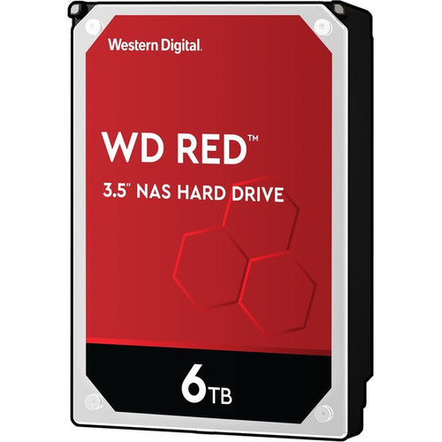 WD Red WD60EFAX 6 TB Hard Drive - 3.5" Internal - SATA (SATA/600) WD60EFAX