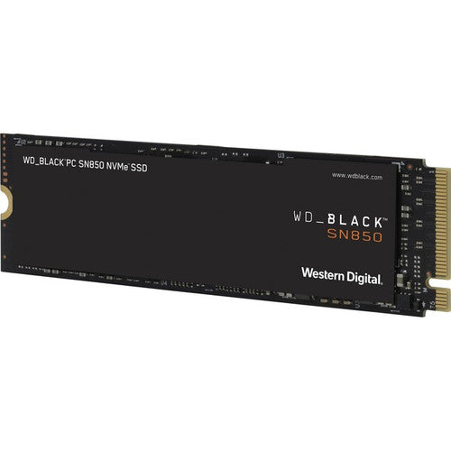 WD Black SN850 WDS100T1X0E 1 TB Solid State Drive - M.2 2280 Internal - PCI Express NVMe (PCI Express 4.0 x4) WDS100T1X0E