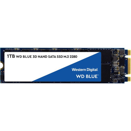 SSD PC WD Blue 3D NAND 1 To - Disque SSD SATA III 6 Gb/s M.2 2280 WDS100T2B0B