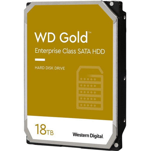 WD Gold WD181KRYZ 18 TB Hard Drive - 3.5" Internal - SATA (SATA/600) WD181KRYZ