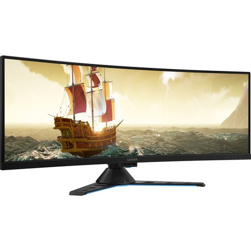 Lenovo Legion Y44w-10 43.4" DWUXGA Curved Screen WLED Gaming LCD Monitor - 32:10 - Raven, Black 65EARAC1US