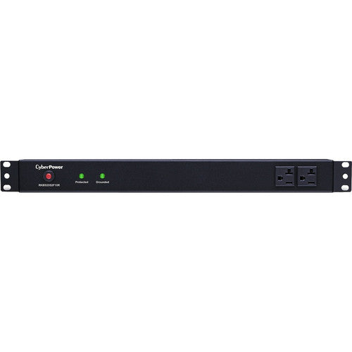 CyberPower Rackbar Surge Suppressor RM 1U RKBS20S2F10R 20A 12-Outlet RKBS20S2F10R