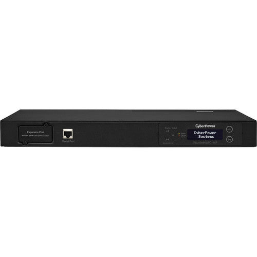 CyberPower PDU15MHVIEC12AT Metered ATS PDU 200-240V 15A 1U 12-Outlets (2) IEC C14 PDU15MHVIEC12AT