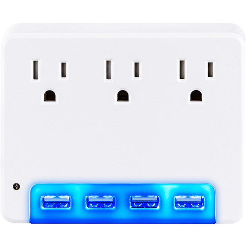 CyberPower Professional P3WUN 3-Outlet Surge Suppressor/Protector P3WUN