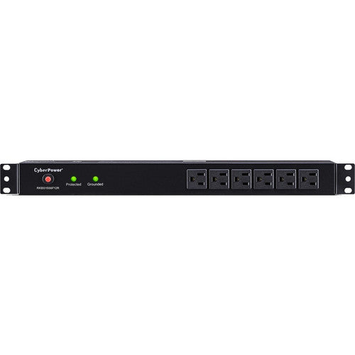 CyberPower Rackbar Surge Suppressor RM 1U RKBS15S6F12R 15A 18-Outlet RKBS15S6F12R